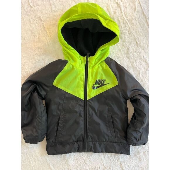Nike Fleece lined windbreaker Size 2T - Picture 1 of 7